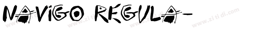 Navigo Regula字体转换
